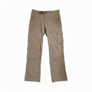 Prana Men's Stretch Zion Hiking Pant Medium x 32 Length Khaki / Tan
